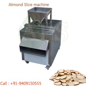 Almond badam slice machine